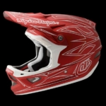 D3 HELMET PINSTRIPE II RED